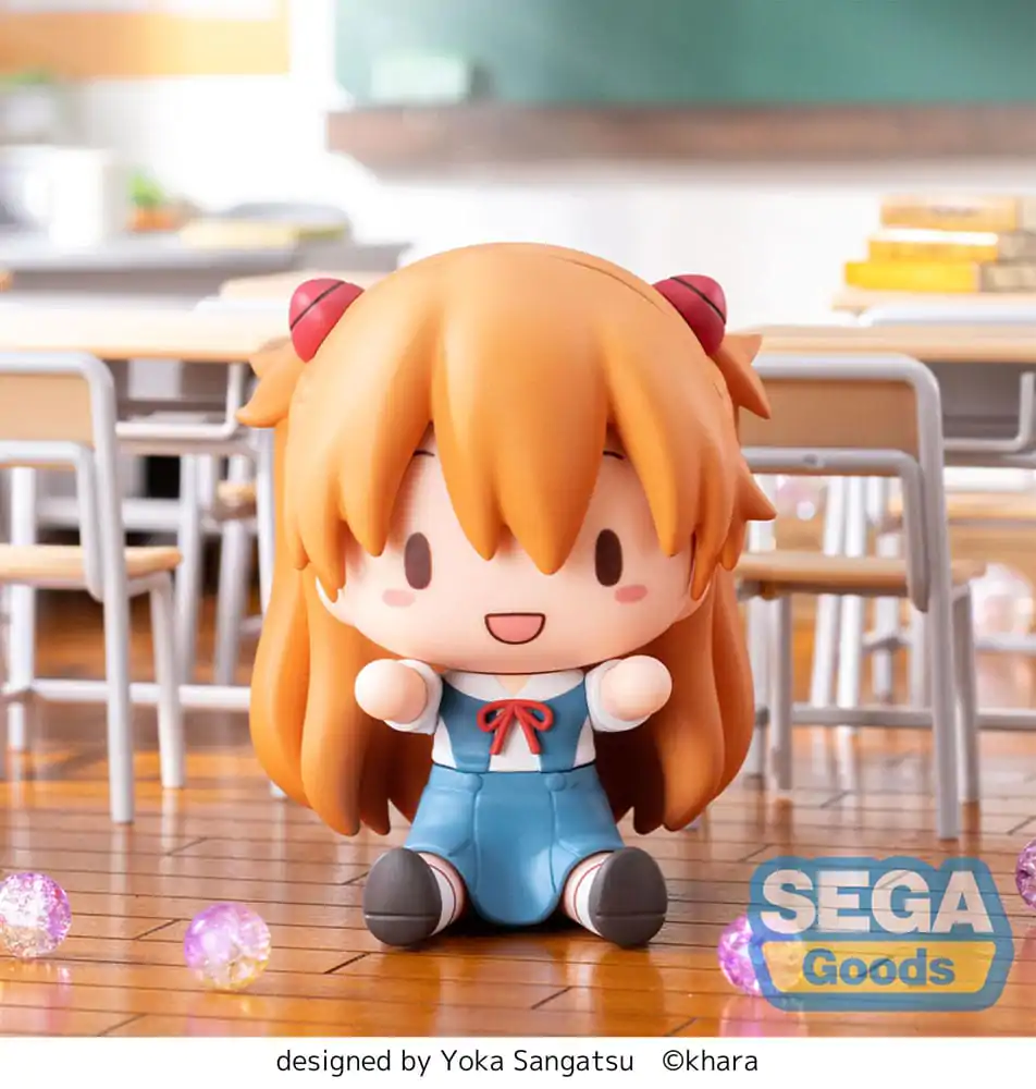 Evangelion: New Theatrical Edition Fuwa Petit Chibi Figur Asuka Shikinami Langley 8 cm Produktfoto