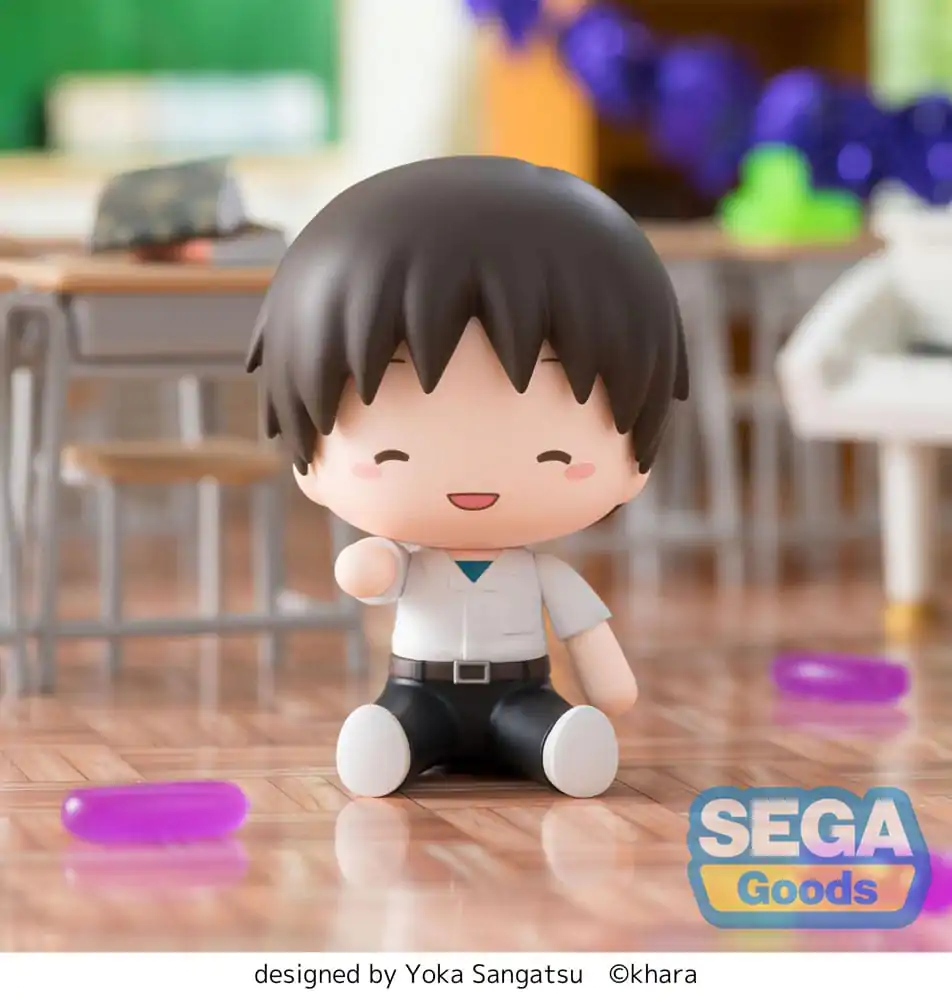 Evangelion: New Theatrical Edition Fuwa Petit Chibi Figur Shinji 8 cm Produktfoto