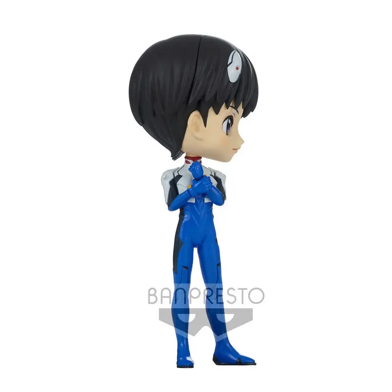 Evangelion: New Theatrical Edition Q Posket Mini Figur Shinji Ikari Plugsuit Style Ver. A 14 cm Produktfoto