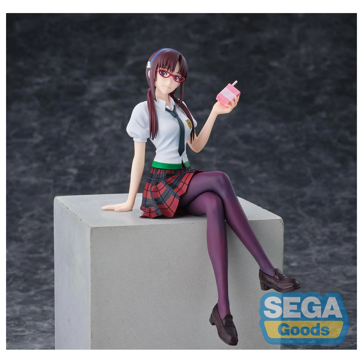 Evangelion: New Theatrical Edition PM Perching PVC Statue Mari Makinami Illustrious 14 cm Produktfoto