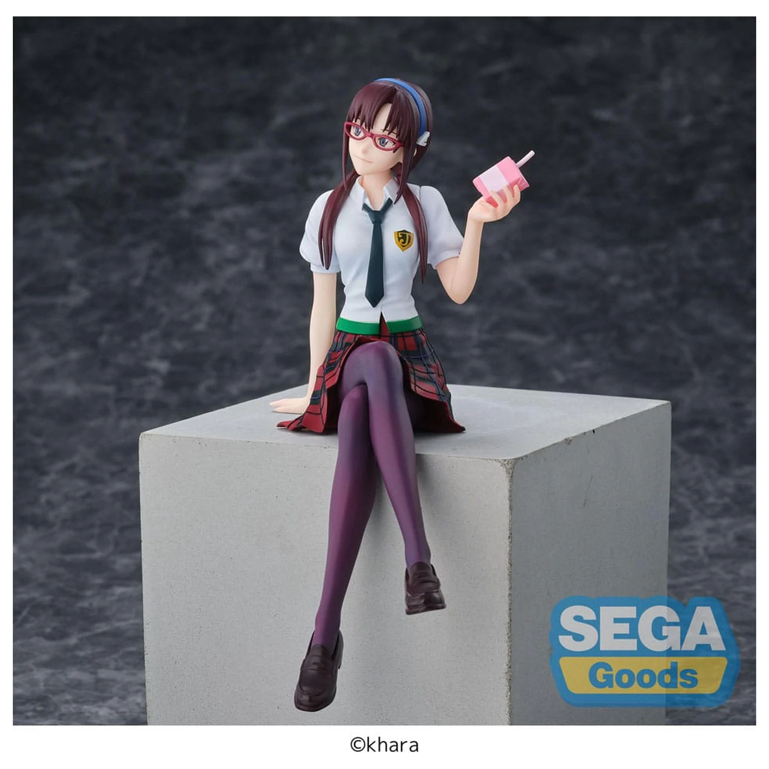 Evangelion: New Theatrical Edition PM Perching PVC Statue Mari Makinami Illustrious 14 cm Produktfoto