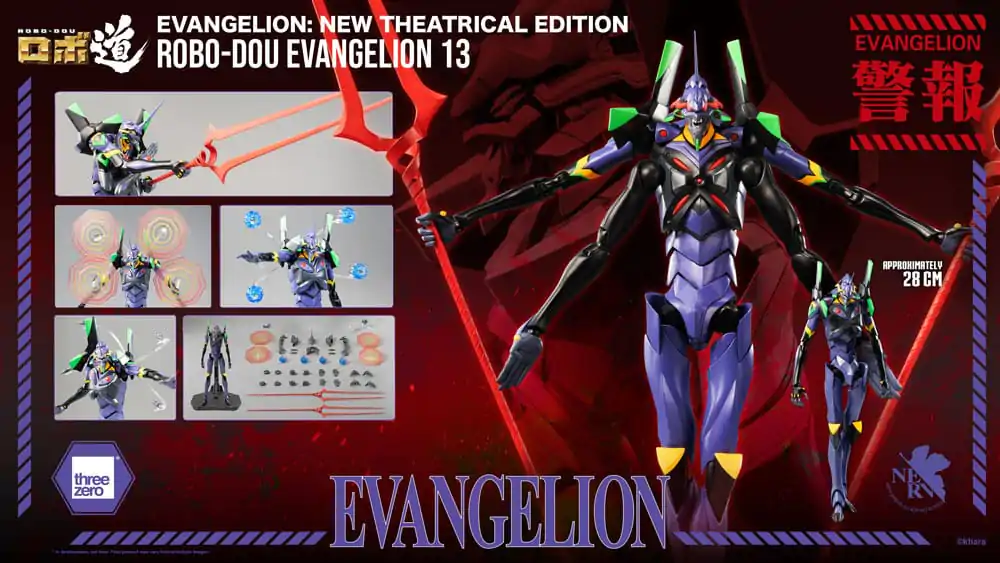 Evangelion: New Theatrical Edition Robo-Dou Actionfigur Evangelion 13 28 cm termékfotó