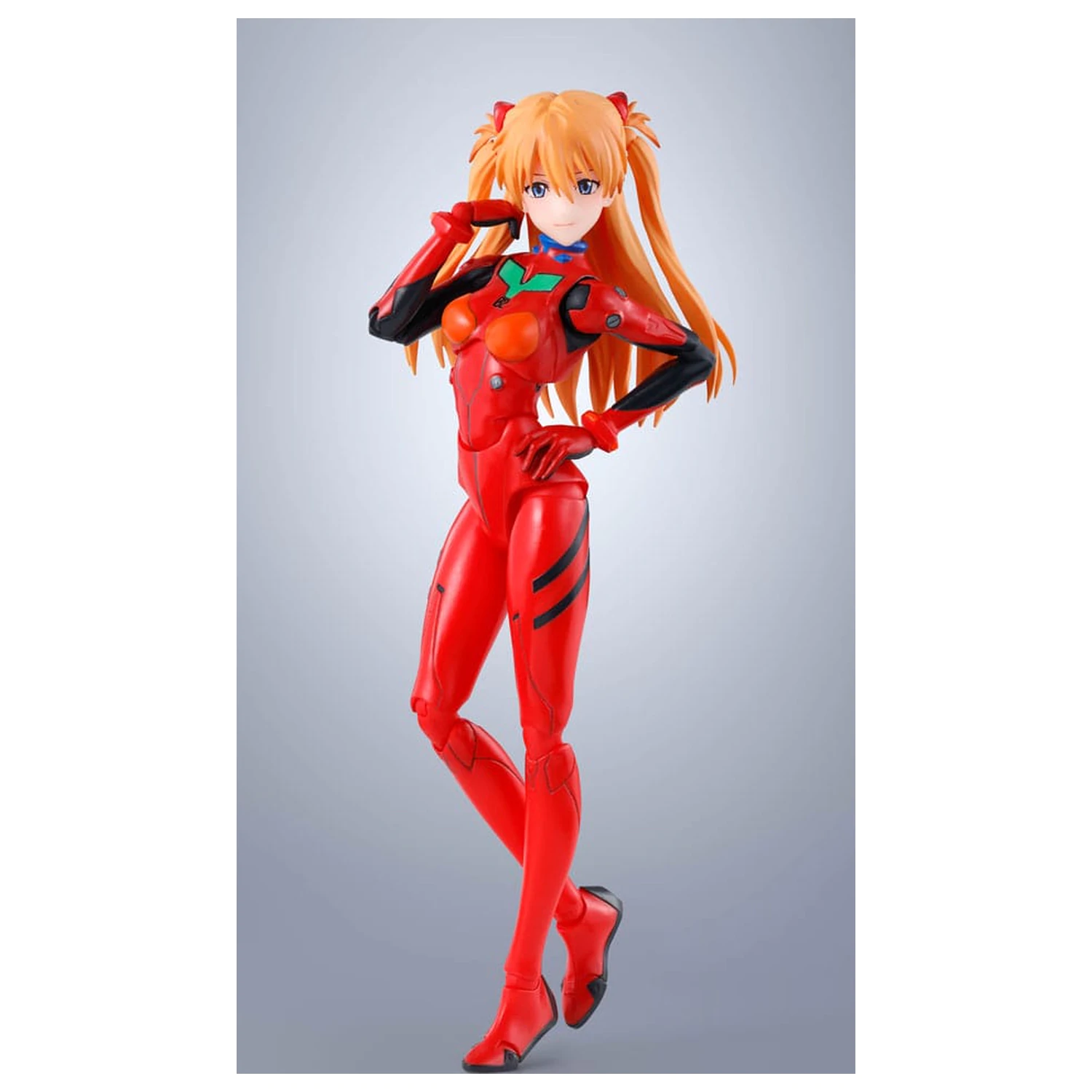 Evangelion S.H.Figuarts Actionfigur Asuka Shikinami Langley 14 cm Produktfoto