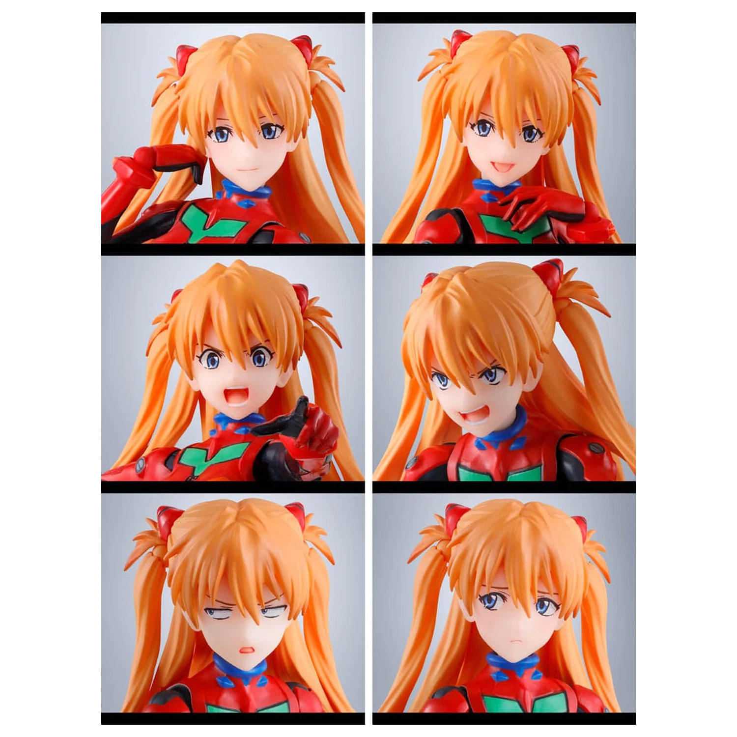 Evangelion S.H.Figuarts Actionfigur Asuka Shikinami Langley 14 cm Produktfoto