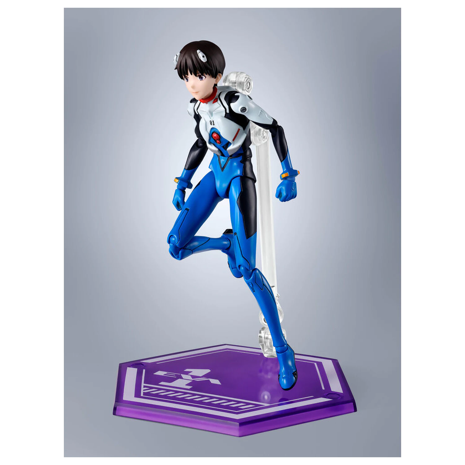 Evangelion Shinji Ikari S.H. Figuarts Figur 13,5cm Produktfoto