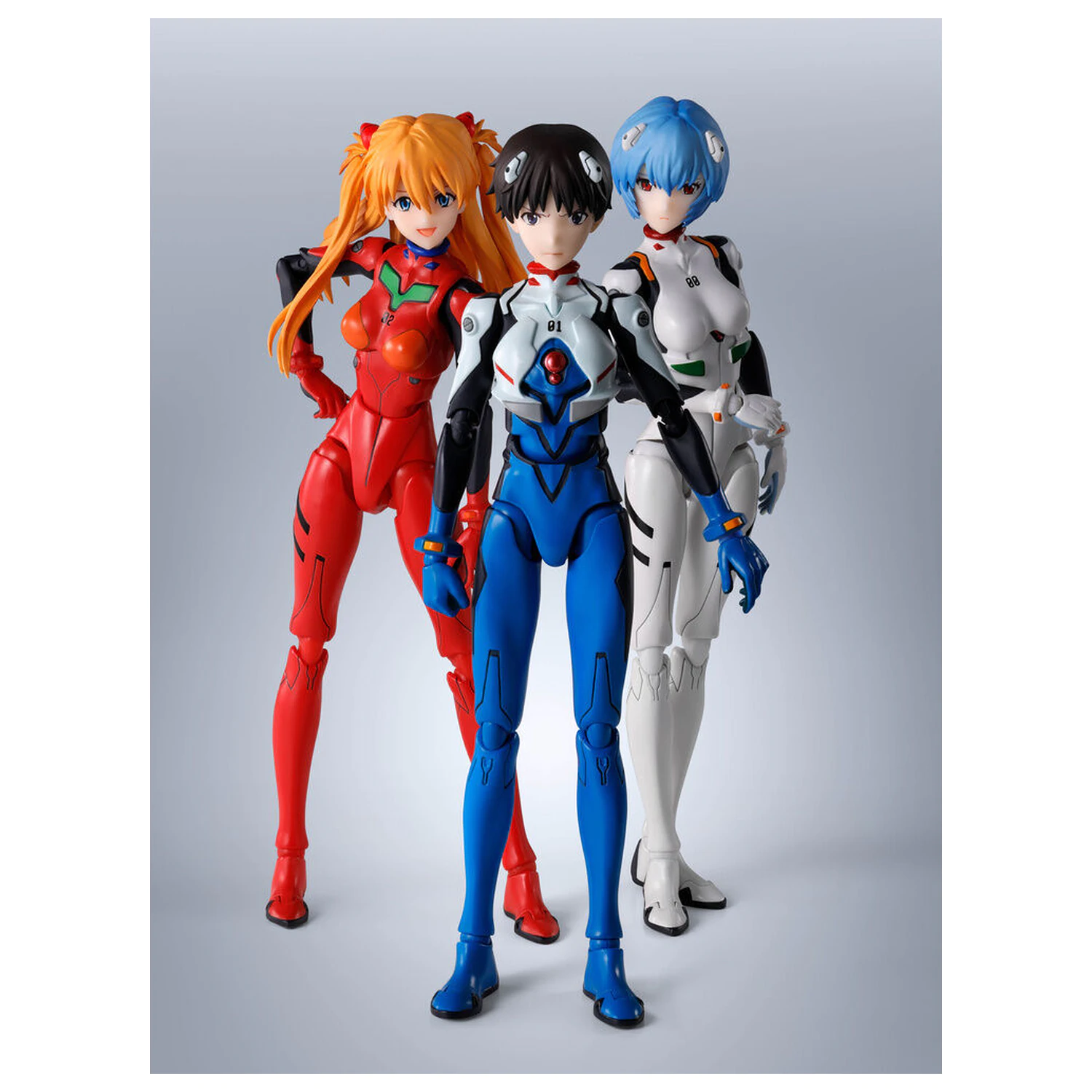 Evangelion Shinji Ikari S.H. Figuarts Figur 13,5cm Produktfoto