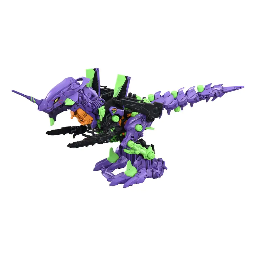 Evangelion x Zoids Synergenex Kunststoffmodellbausatz Xeno Rex Test Type-01 34 Zentimeter Produktfoto