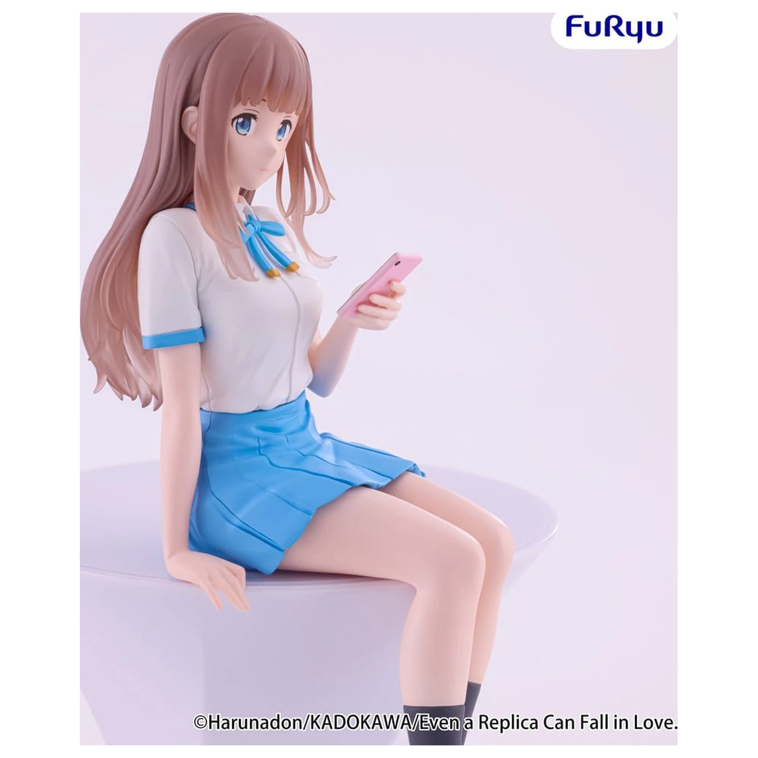 Even a Replica Can Fall in Love Noodle Stopper PVC Figur Sunao Aikawa 14 cm Produktfoto