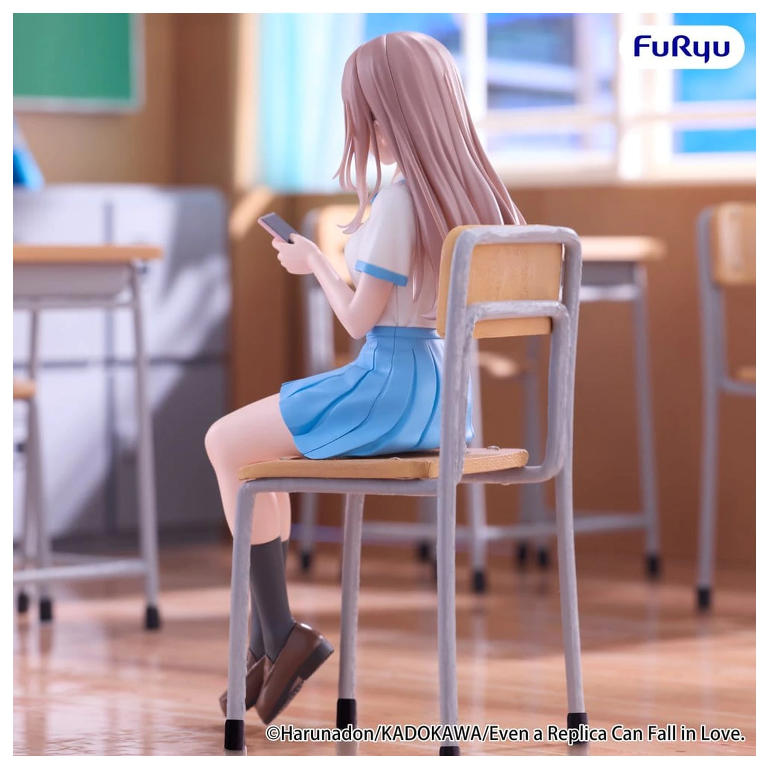 Even a Replica Can Fall in Love Noodle Stopper PVC Figur Sunao Aikawa 14 cm Produktfoto