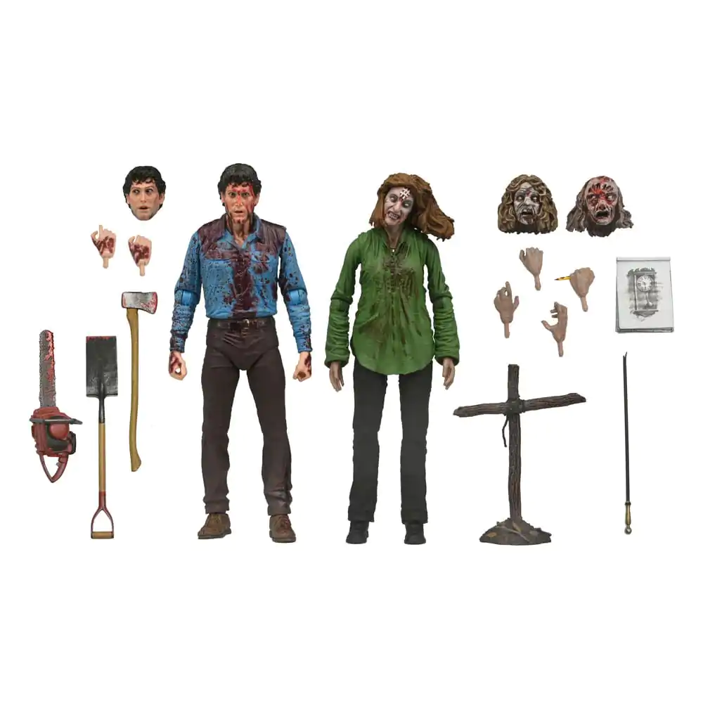 Tanz der Teufel Ultimate Actionfiguren 2er-Pack Bloody Ash & Cheryl Williams 18 cm termékfotó