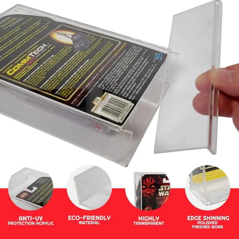 Evoretro Acryl Vitrinen 2er-Pack für Actionfiguren Produktfoto
