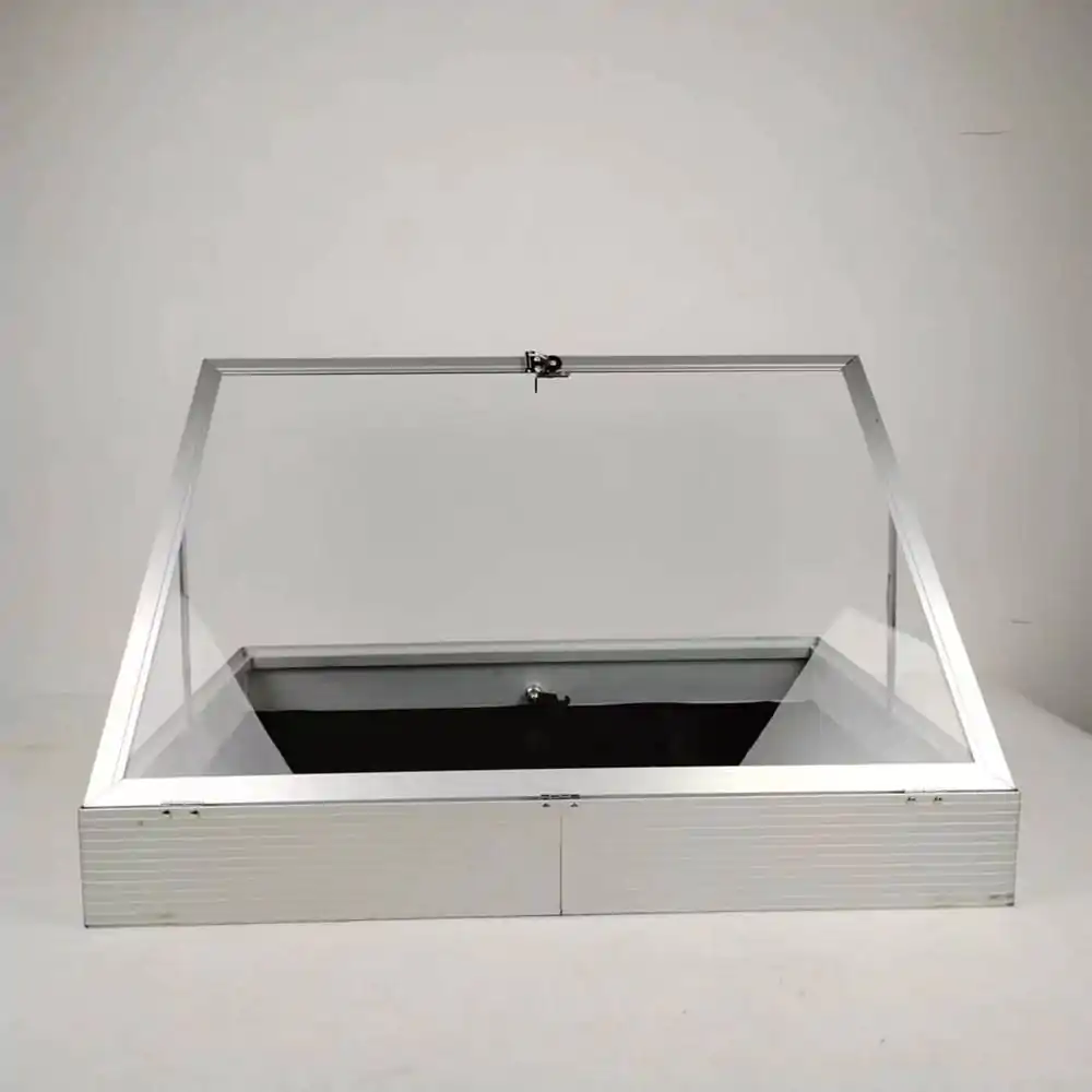Evoretro Aluminum Display Case Silber Produktfoto