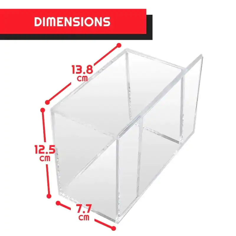 Evoretro Acryl Vitrine für Booster Boxen / Elite Trainer Boxen Ver. 1 mit Schiebedeckel Produktfoto