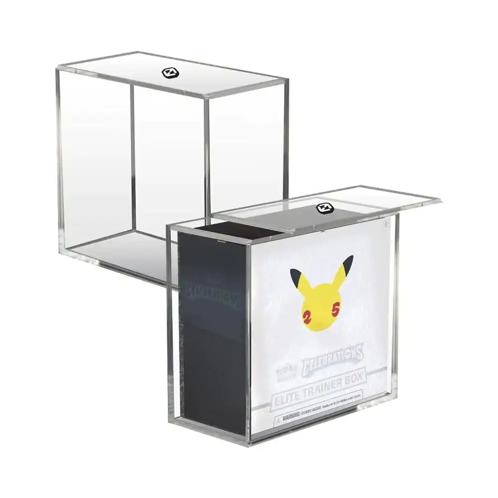 Evoretro Acryl Display Case für Booster Boxen / Elite Trainer Boxen Ver. 2 mit Sliding Lid Produktfoto