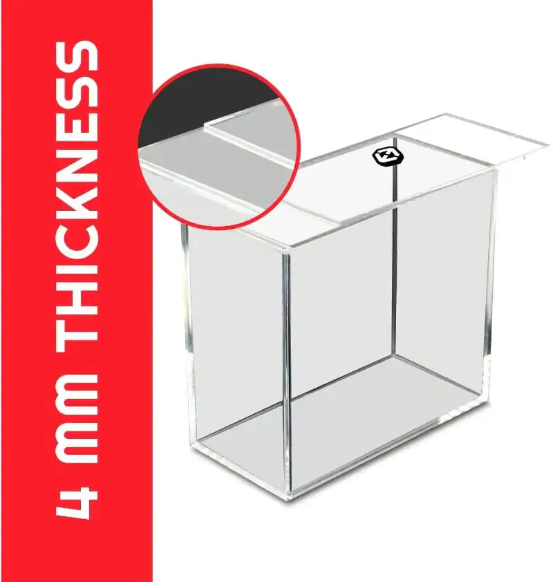 Evoretro Acryl Display Case für Booster Boxen / Elite Trainer Boxen Ver. 2 mit Sliding Lid Produktfoto