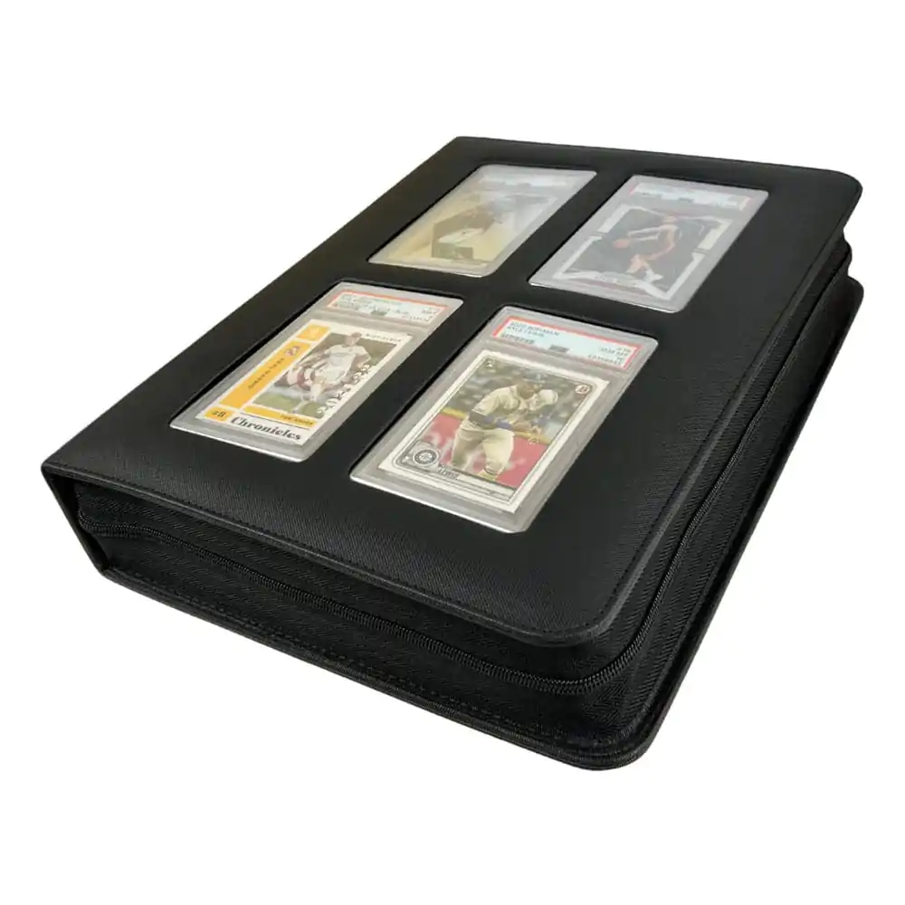 Evoretro Premium Card Slab Binder mit Window Schwarz Produktfoto