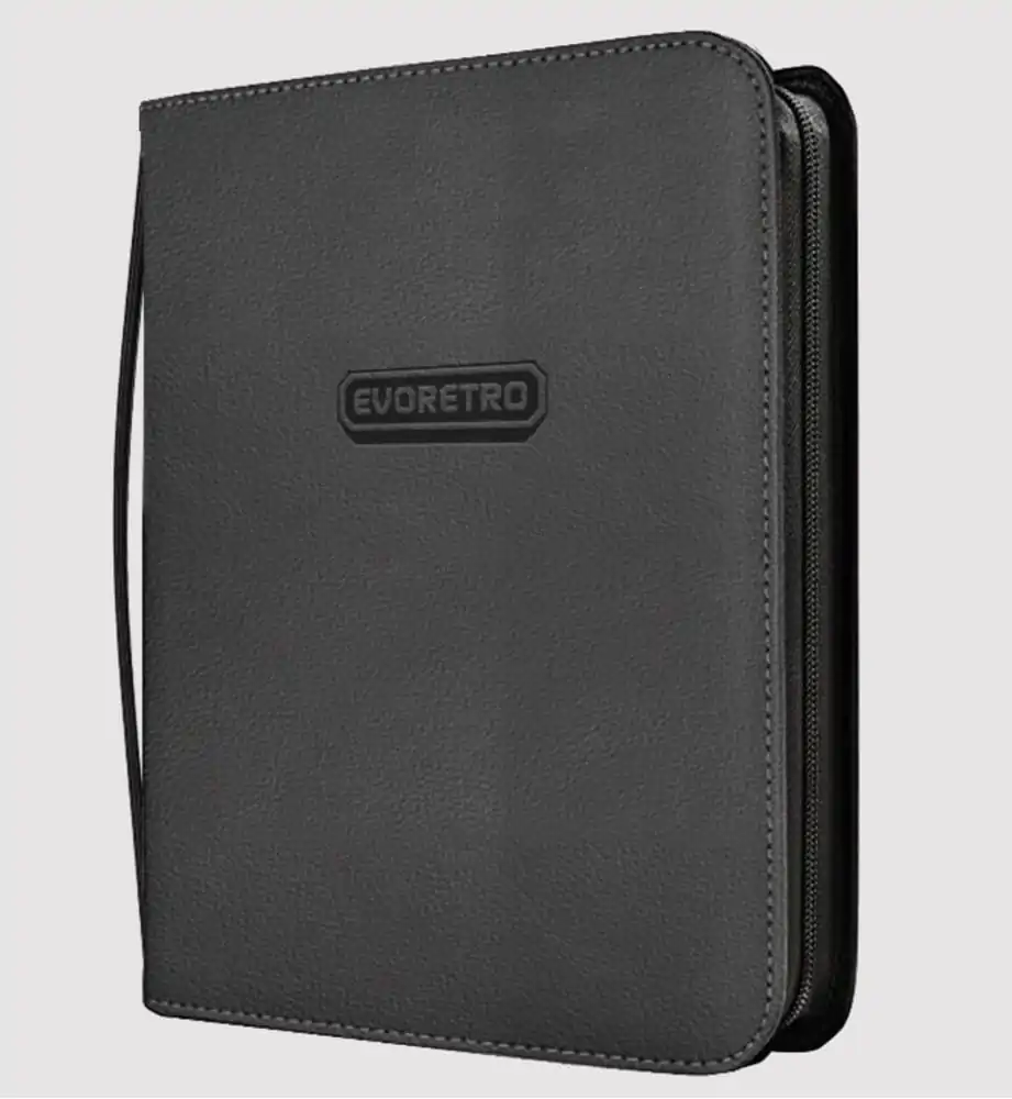 Evoretro Shield+ Topload Karten Ordner 216 Karten Schwarz Produktfoto