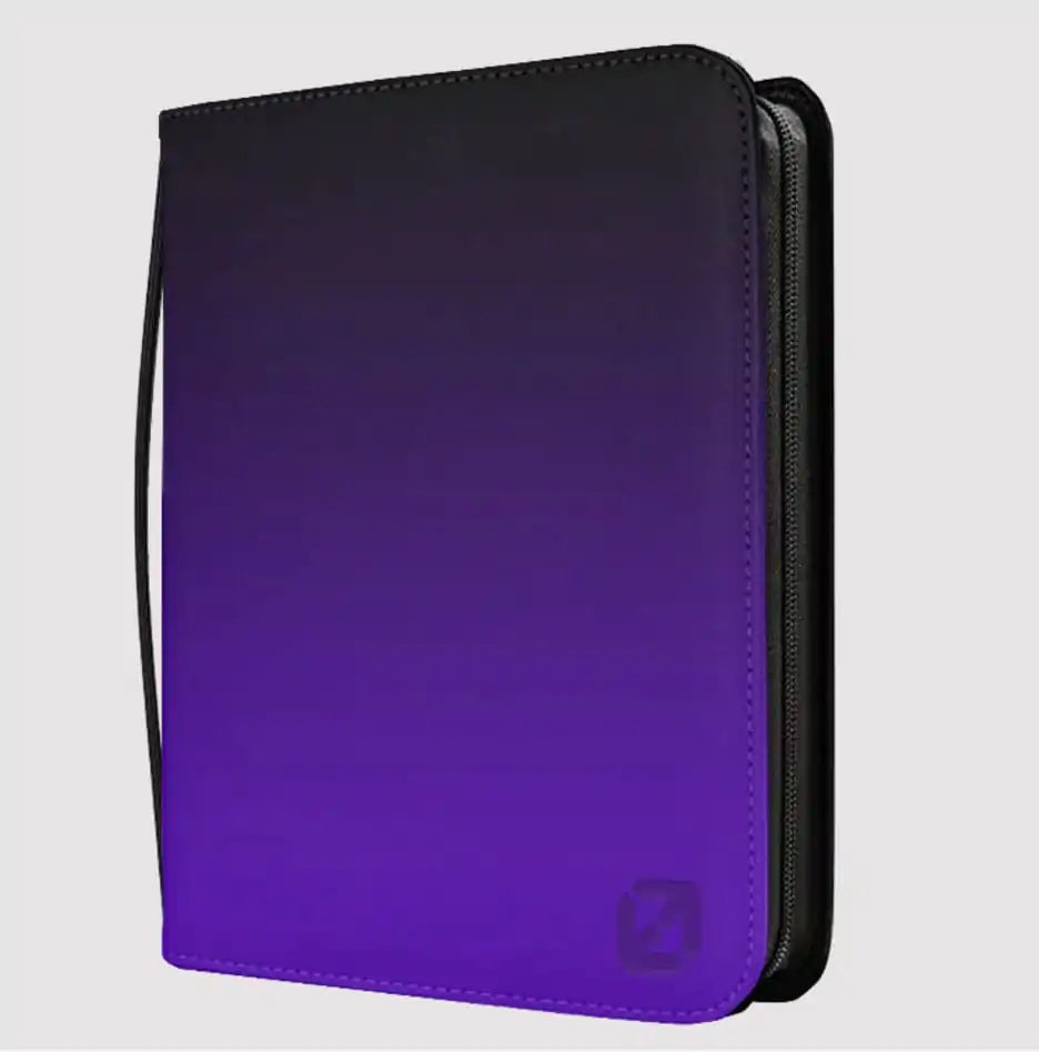 Evoretro Shield+ Topload Karten Ordner 216 Karten Lila Produktfoto
