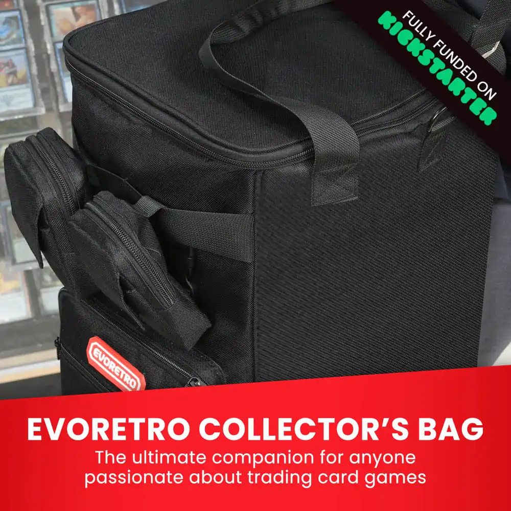 Evoretro Trading Card Rucksack Schwarz Produktfoto