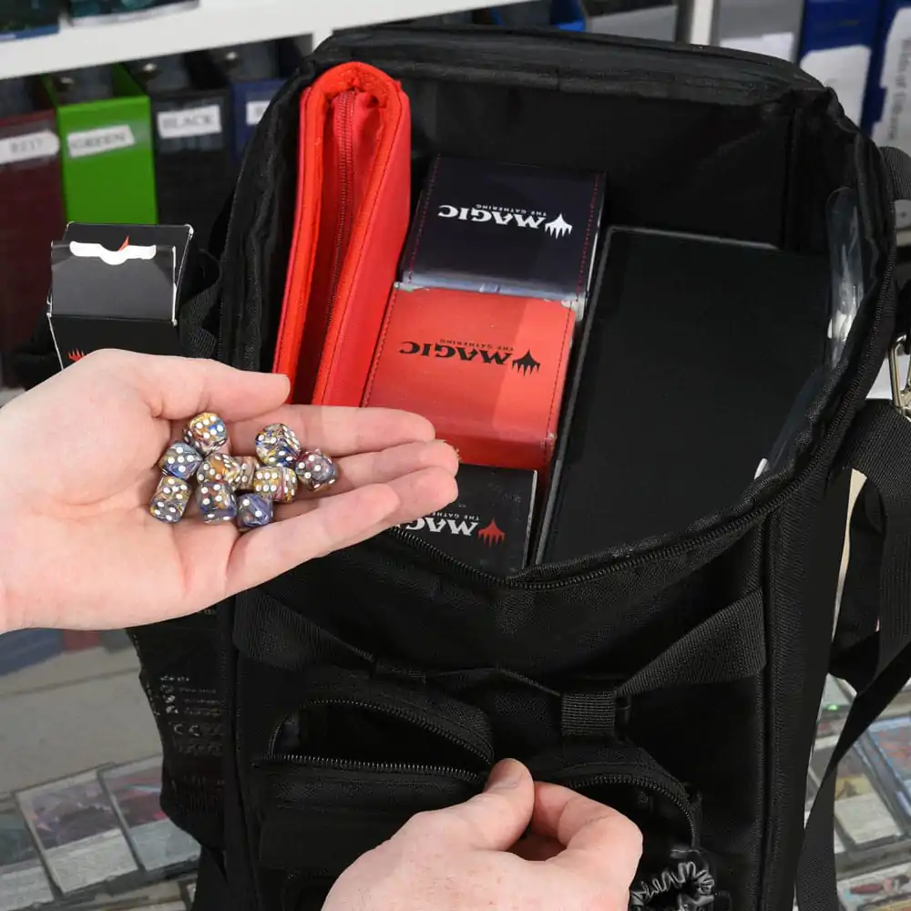 Evoretro Trading Card Rucksack Schwarz Produktfoto