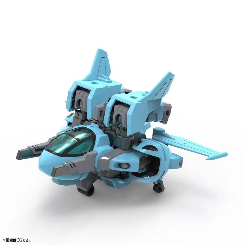 Evoroids Plastic Model Kit EVR-M01 M-JET-N 9 cm Produktfoto