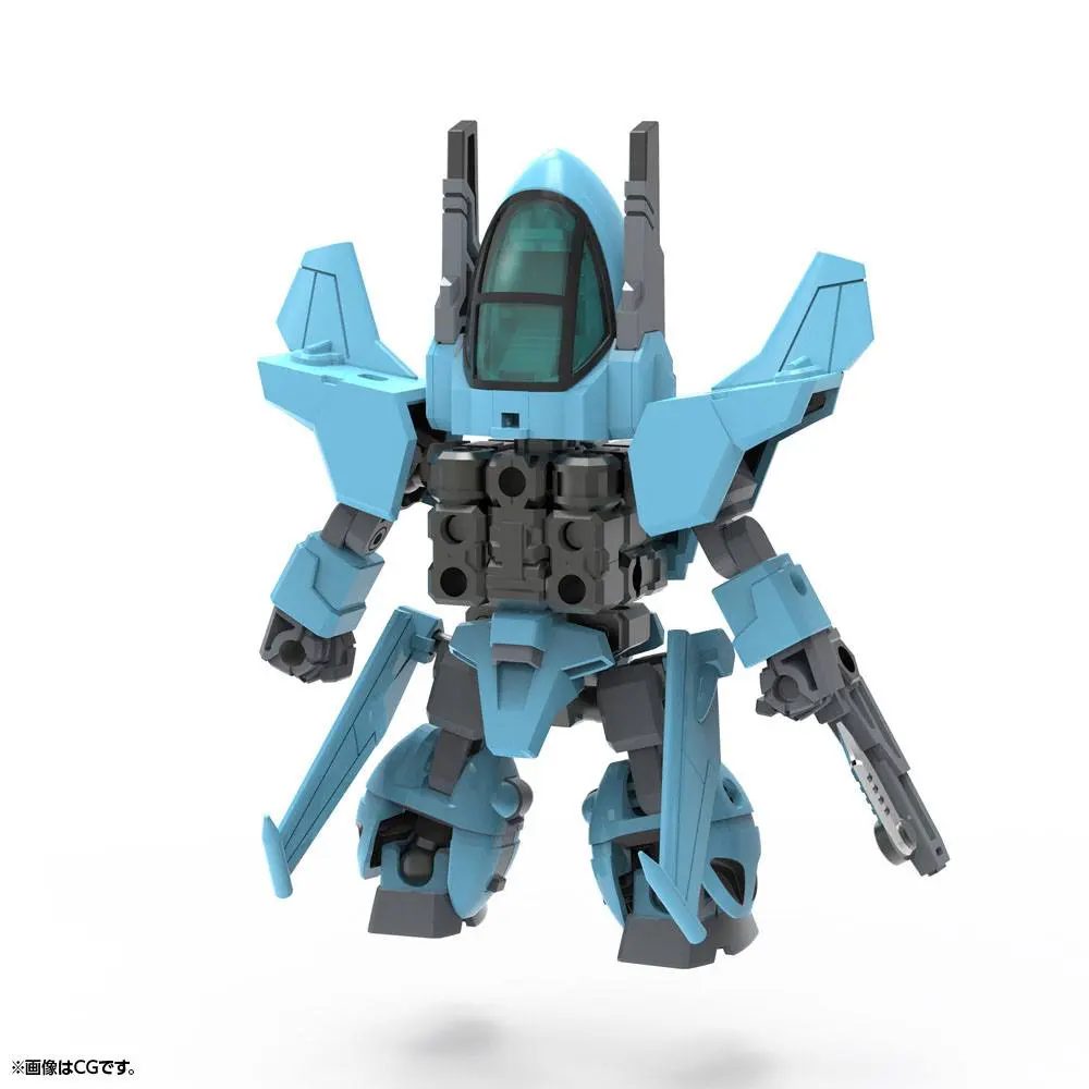 Evoroids Plastic Model Kit EVR-M01 M-JET-N 9 cm Produktfoto