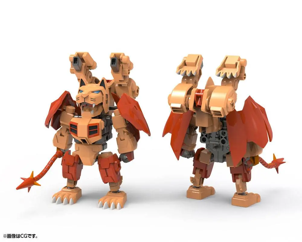 Evoroids Plastic Model Kit F-GAO-G1 Roaring Fang 10 cm Produktfoto