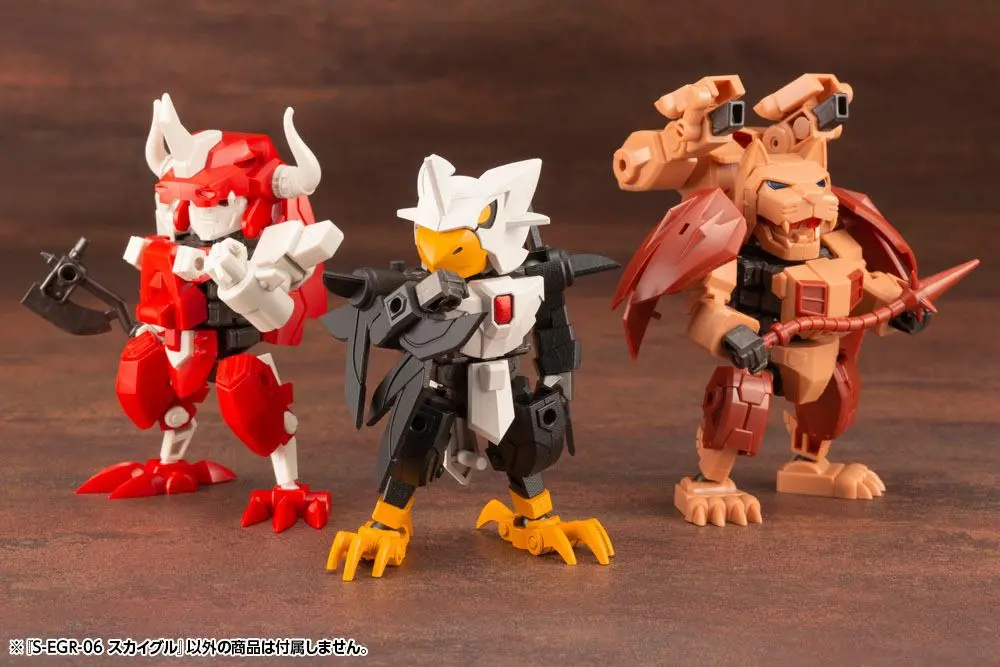 Evoroids Plastic Model Kit S-EGR-06 SKY-EAGLE 9 cm Produktfoto