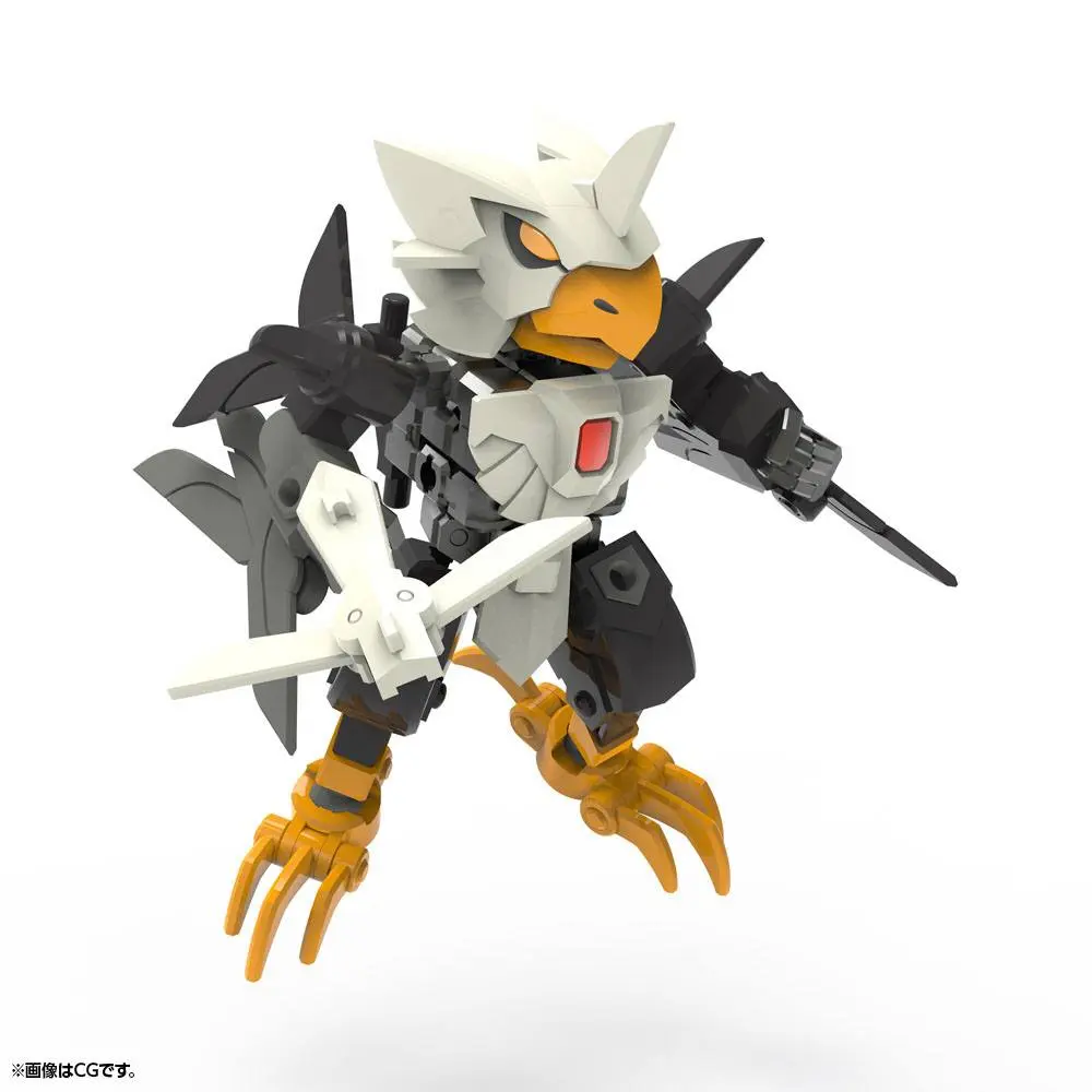 Evoroids Plastic Model Kit S-EGR-06 SKY-EAGLE 9 cm Produktfoto