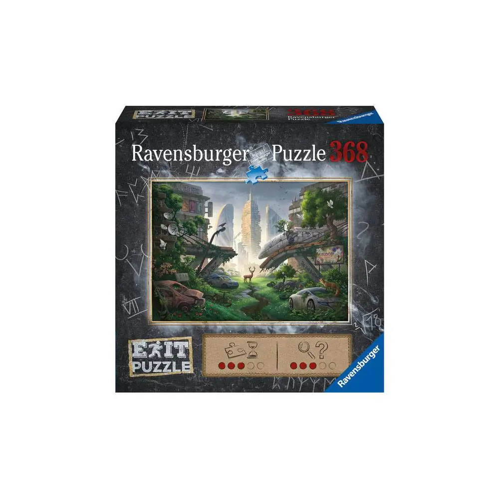Ravensburger EXIT Puzzle Kids Apokalyptische Stadt (368 Teile) Produktfoto