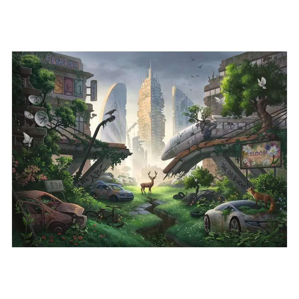 Ravensburger EXIT Puzzle Kids Apokalyptische Stadt (368 Teile) Produktfoto