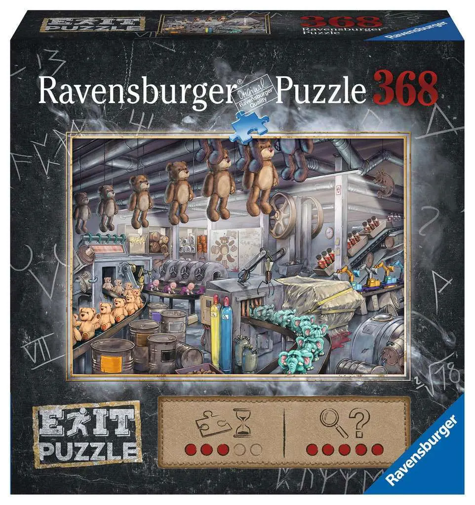 Ravensburger EXIT Puzzle In der Spielzeugfabrik (368 Teile) termékfotó