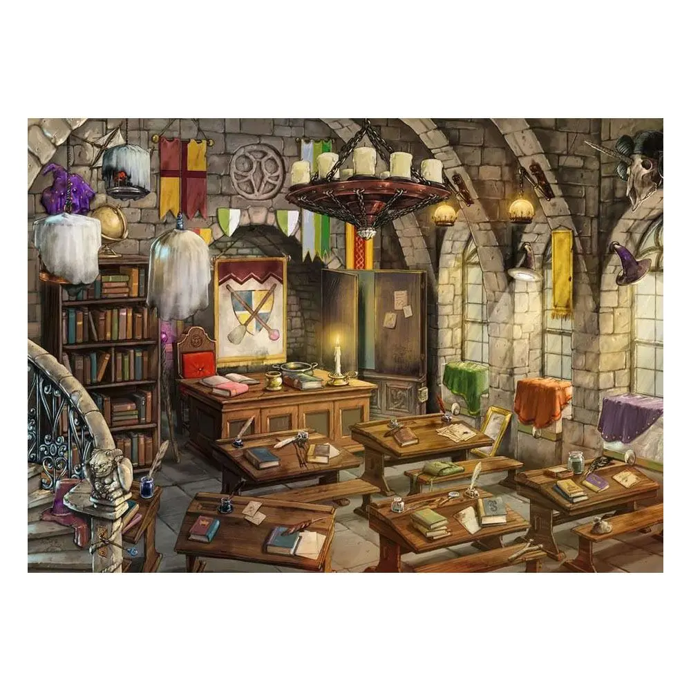 Ravensburger EXIT Puzzle Kids In der Zauberschule (368 Teile) Produktfoto