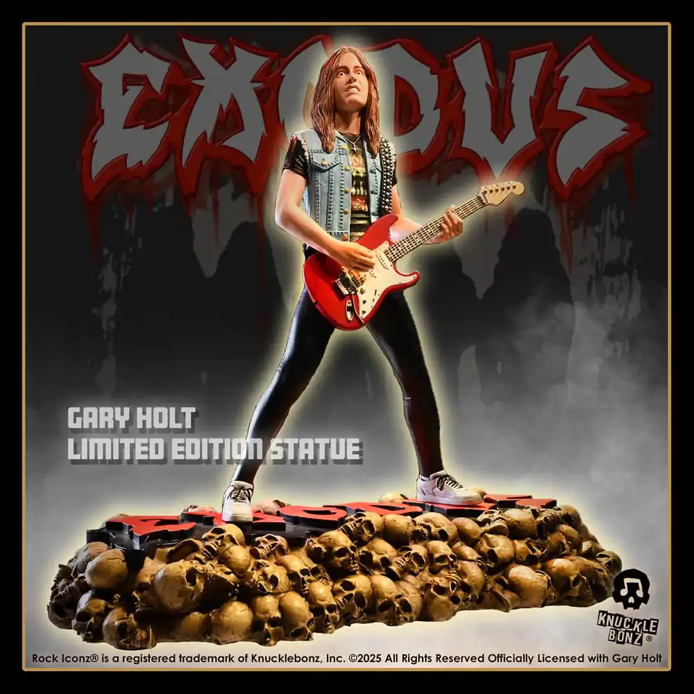 Exodus Rock Iconz Statue 1/9 Gary Holt 22 cm Produktfoto