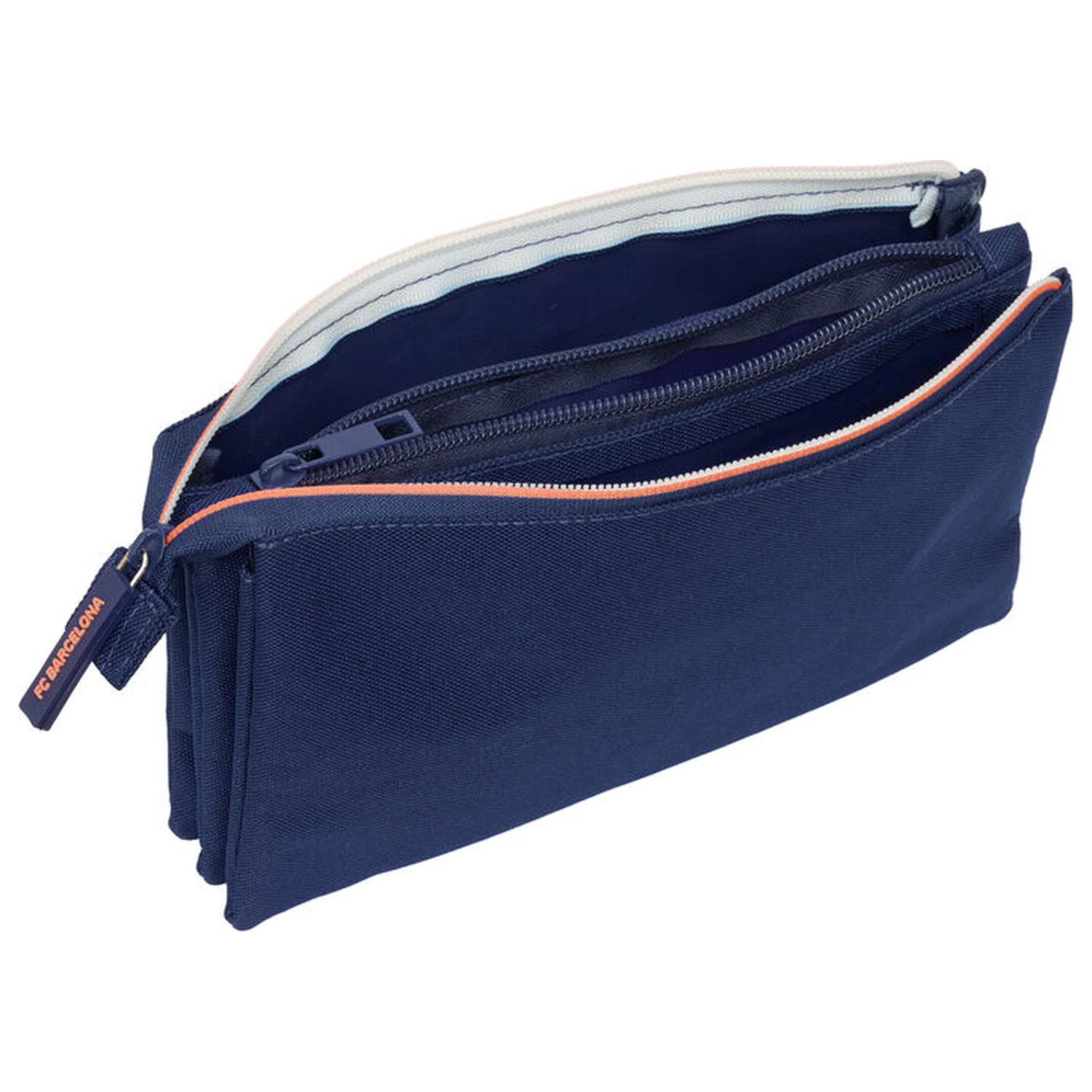 F.C. Barcelona 2 Ausrüstung 25/26 dreifaches Federmäppchen Produktfoto