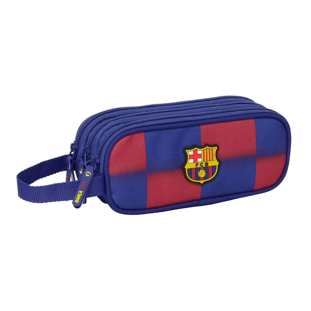 F.C. Barcelona 25/26 dreifaches Federmäppchen Produktfoto