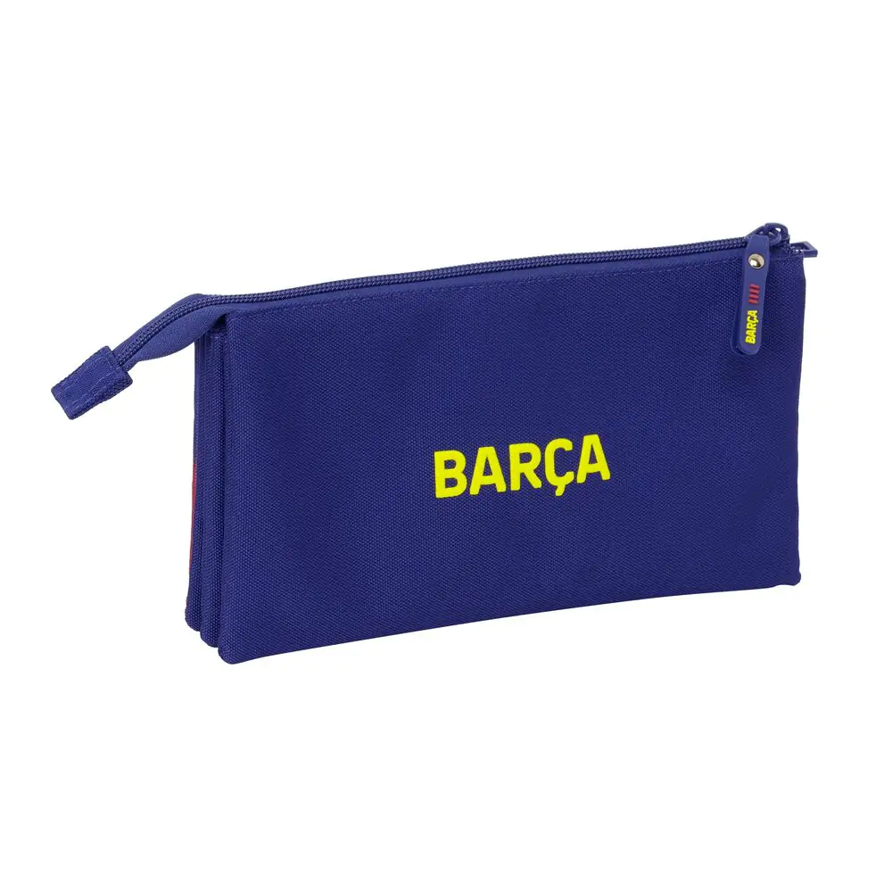 F.C. Barcelona 25/26 dreifaches Federmäppchen Produktfoto