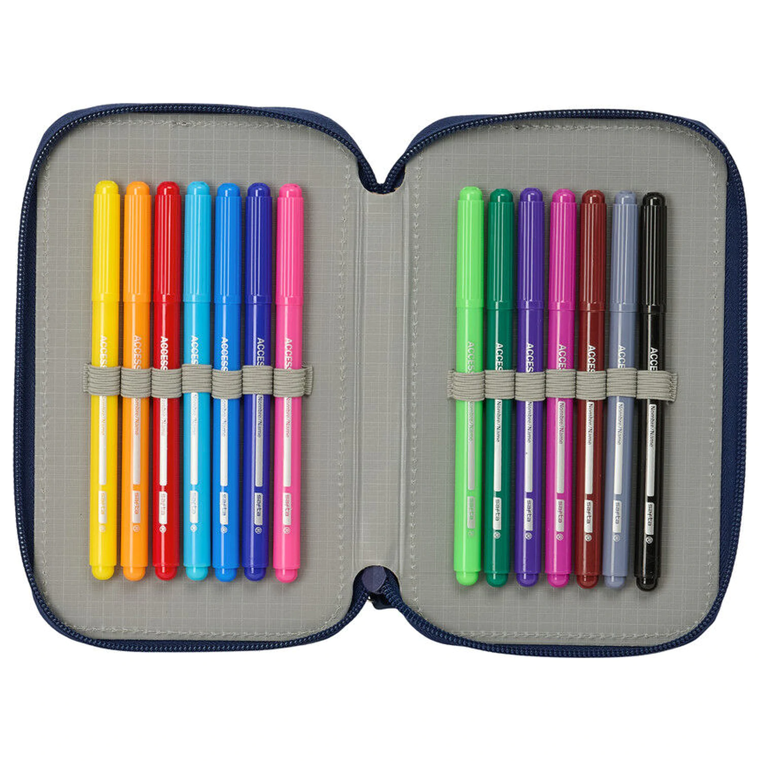 F.C. Barcelona 26/27 dreifaches Federmäppchen 37 Stück Produktfoto