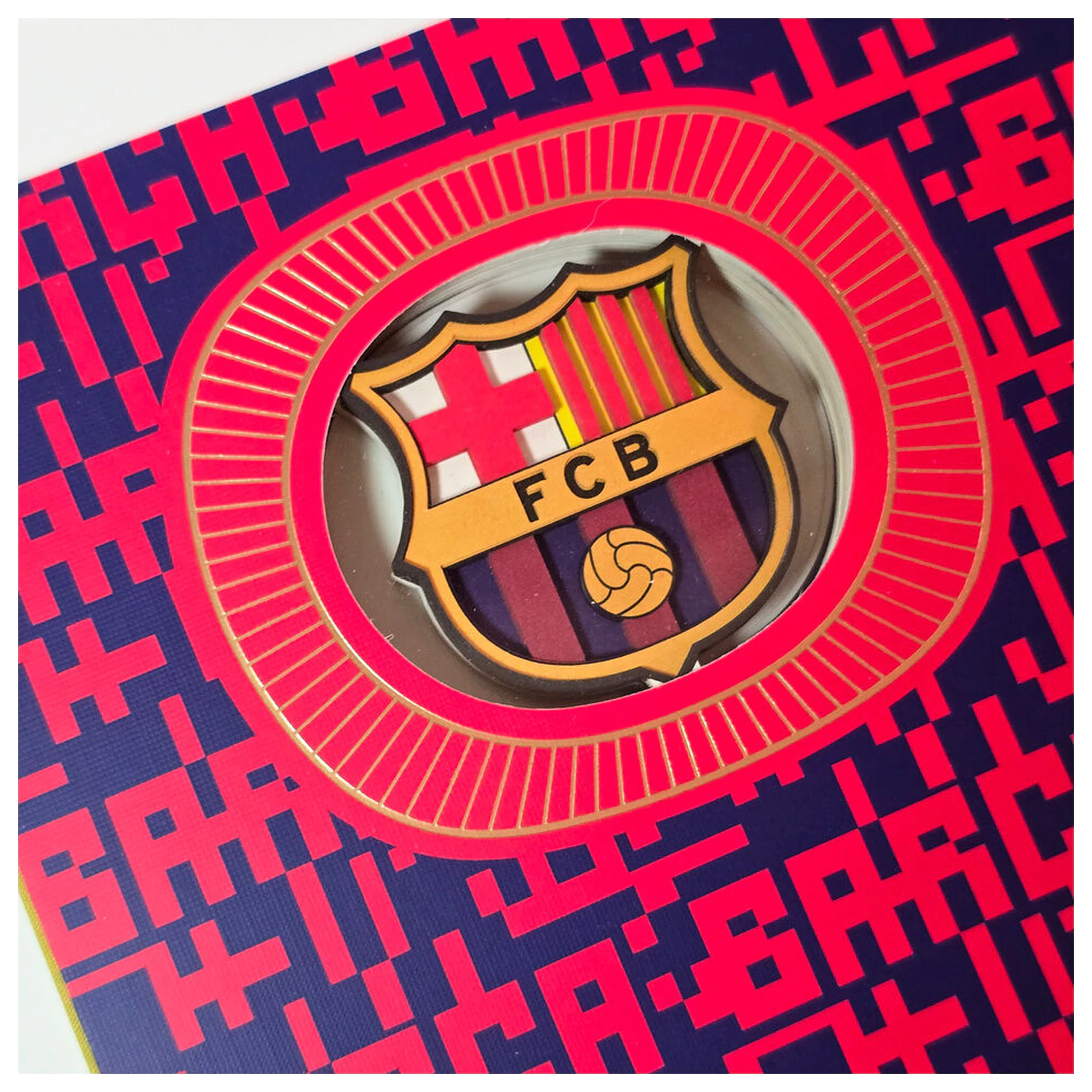 F.C. Barcelona A5 Notizbuch Produktfoto
