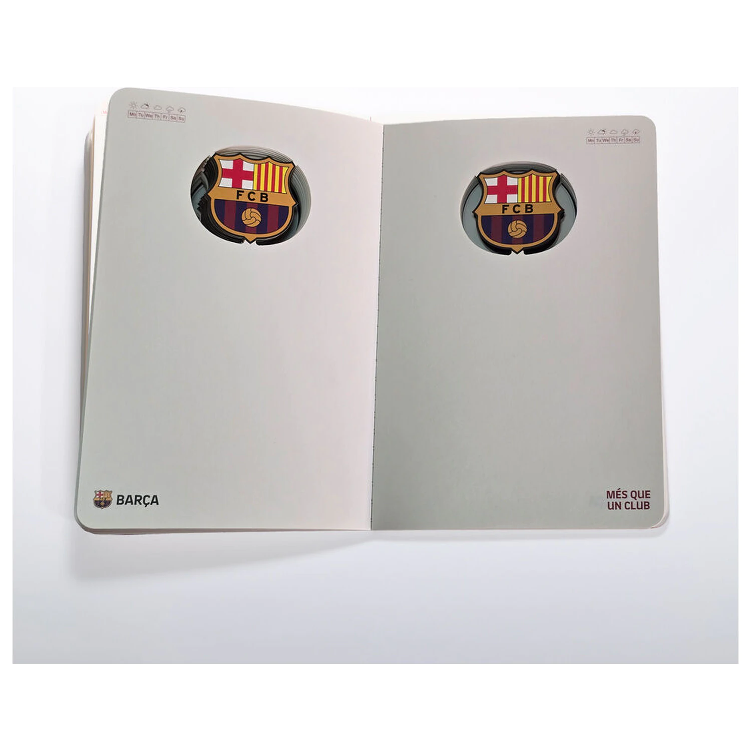 F.C. Barcelona A5 Notizbuch Produktfoto