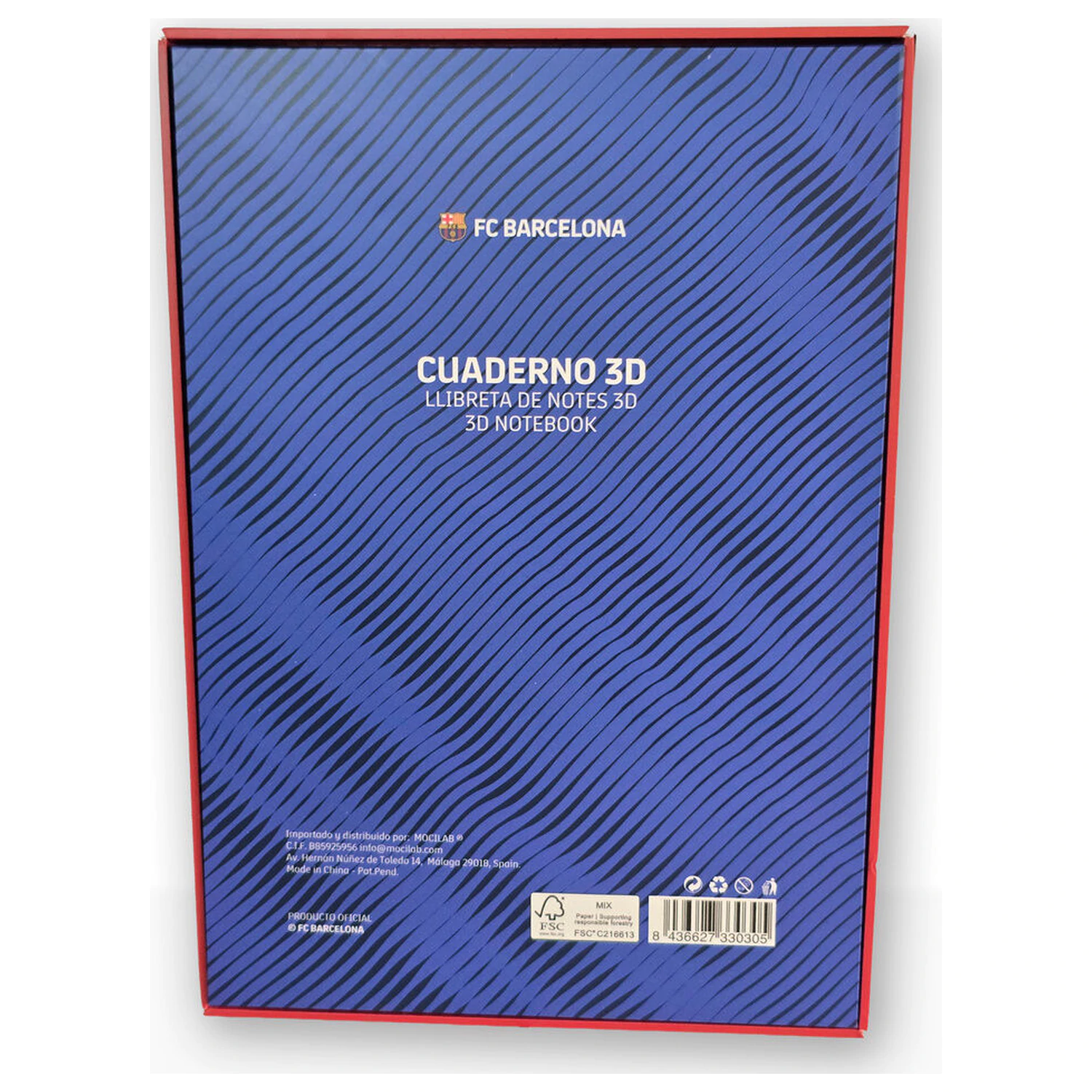 F.C. Barcelona A5 Notizbuch Produktfoto