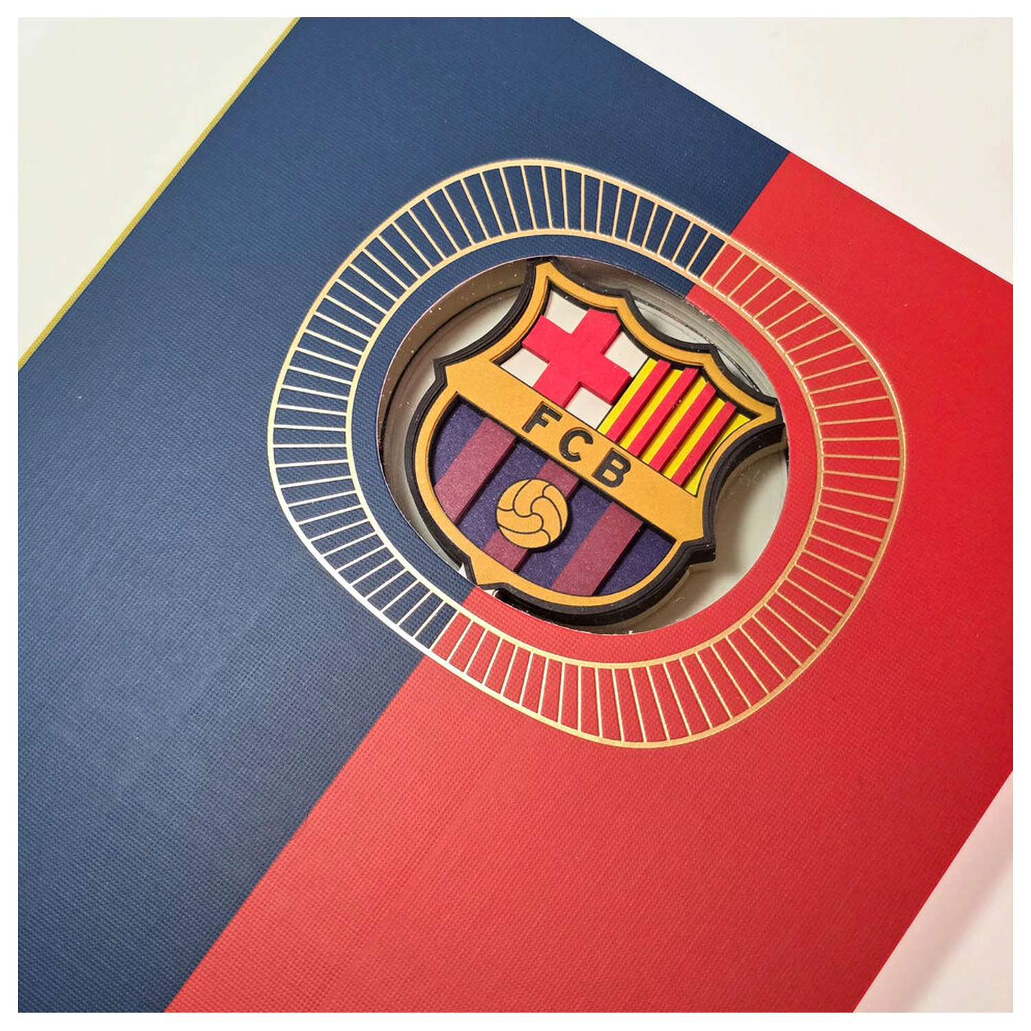 F.C. Barcelona A5 Notizbuch Produktfoto
