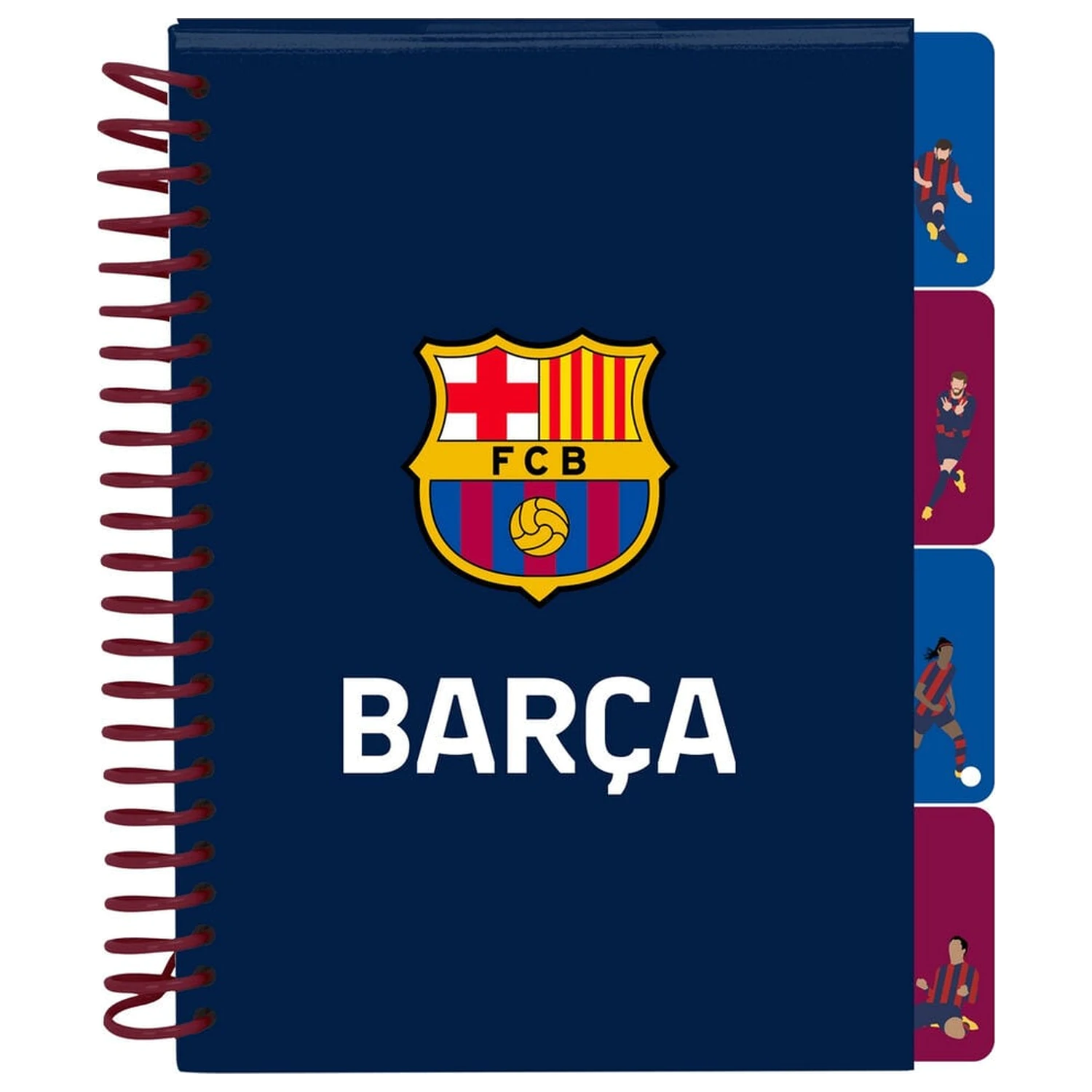 F.C. Barcelona A6 Notizbuch Produktfoto