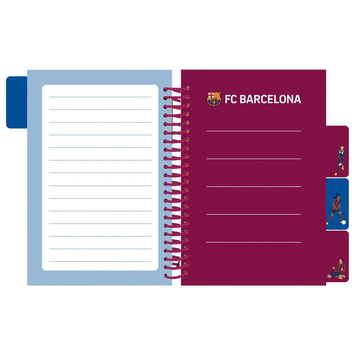 F.C. Barcelona A6 Notizbuch Produktfoto