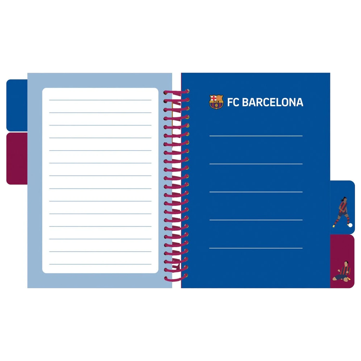 F.C. Barcelona A6 Notizbuch Produktfoto