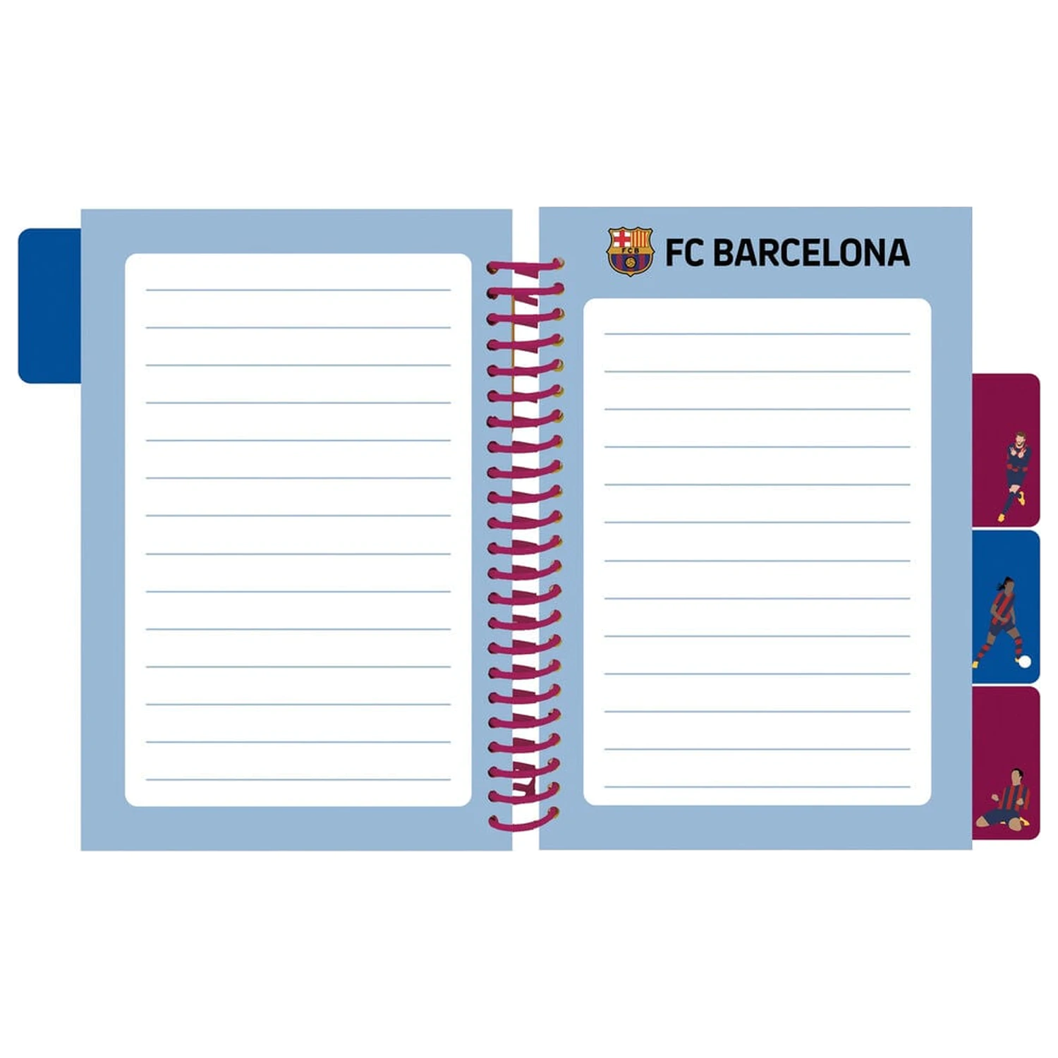 F.C. Barcelona A6 Notizbuch Produktfoto