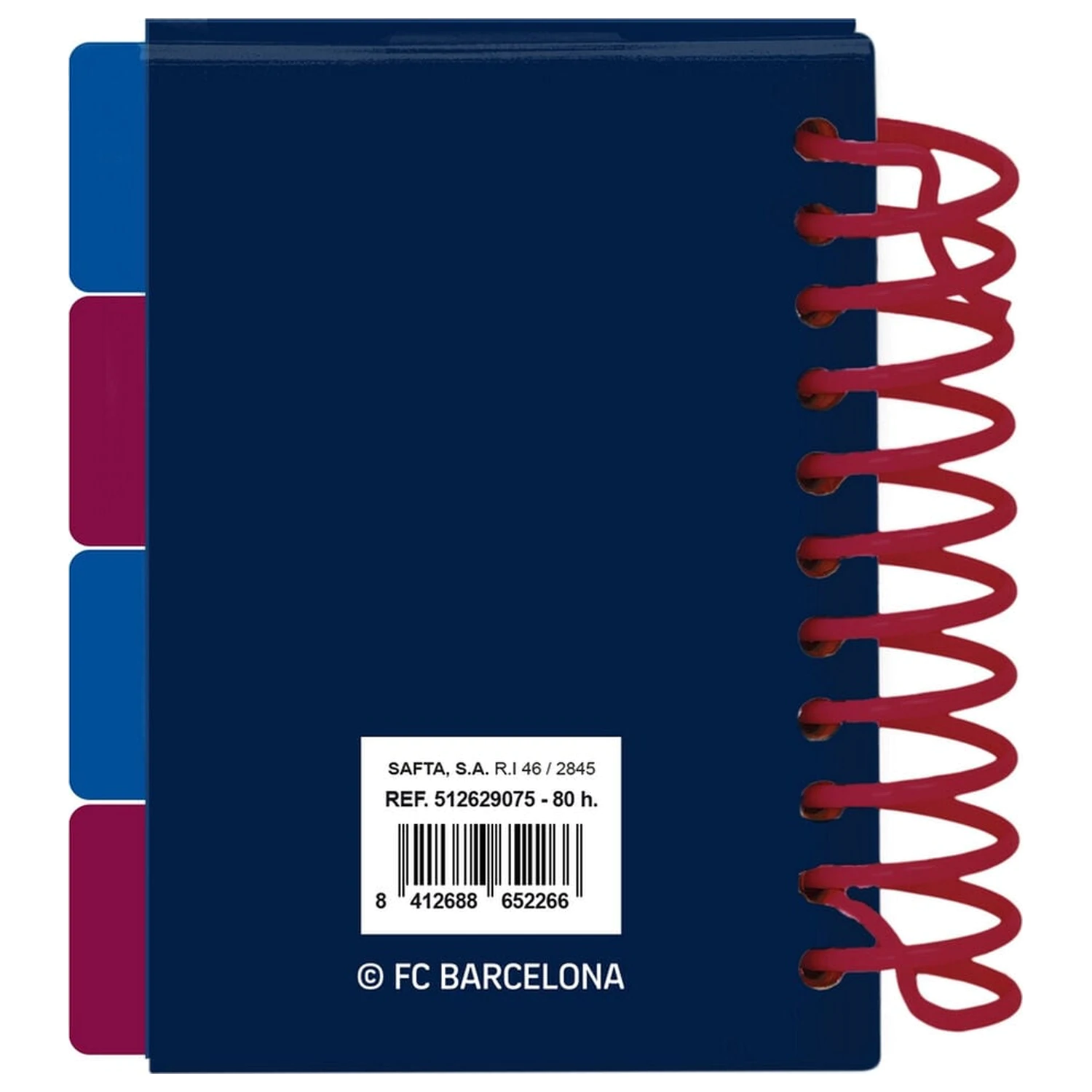 F.C. Barcelona A7 Notizbuch Produktfoto