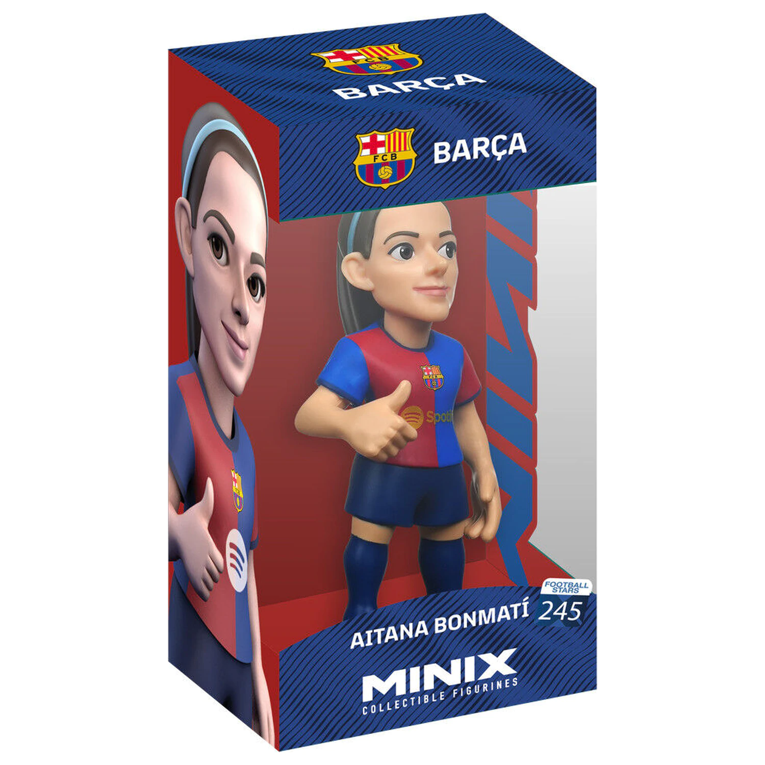 F.C. Barcelona Aitana Bonmati Figur minix 12cm Produktfoto
