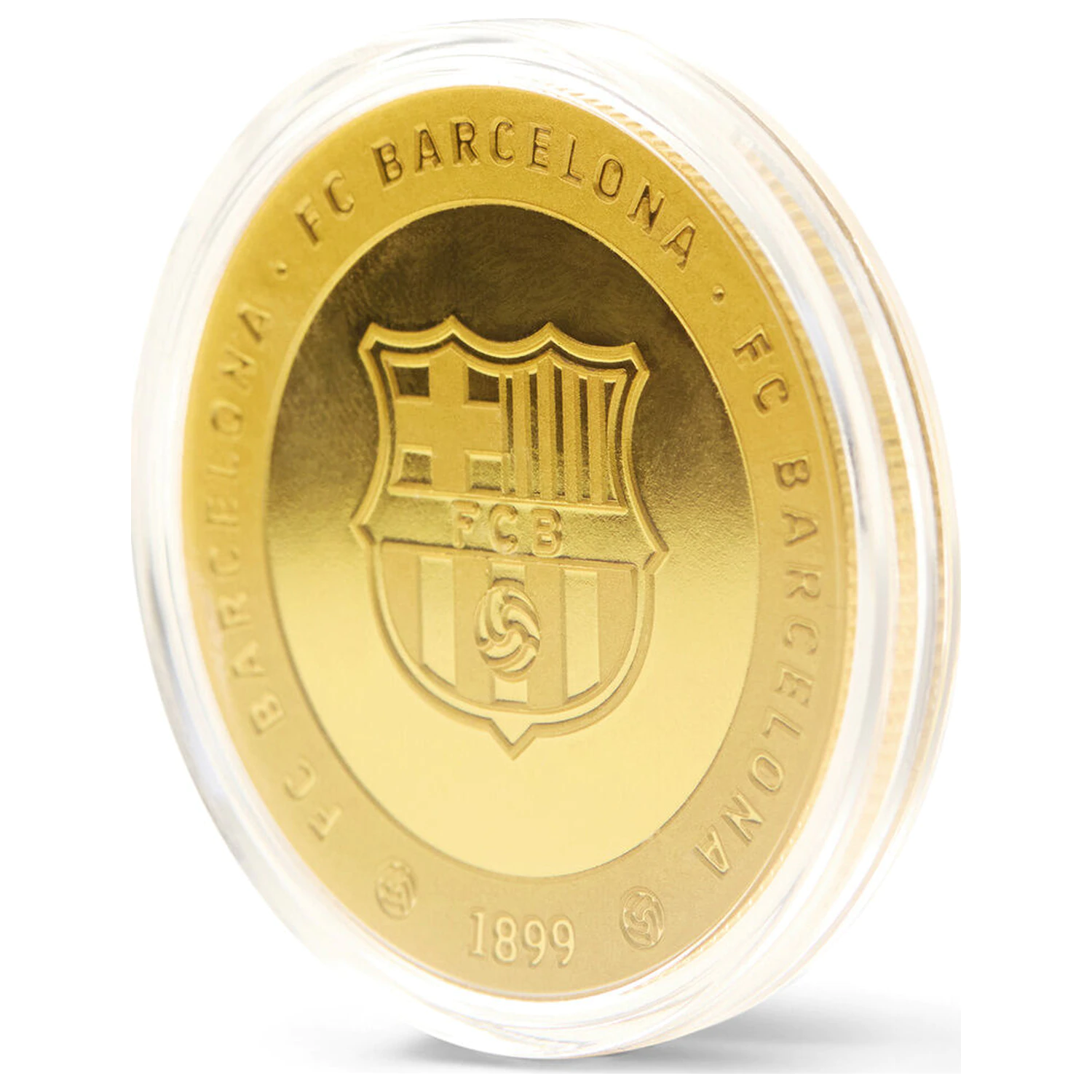 F.C. Barcelona Barca Gedenkmünze Produktfoto