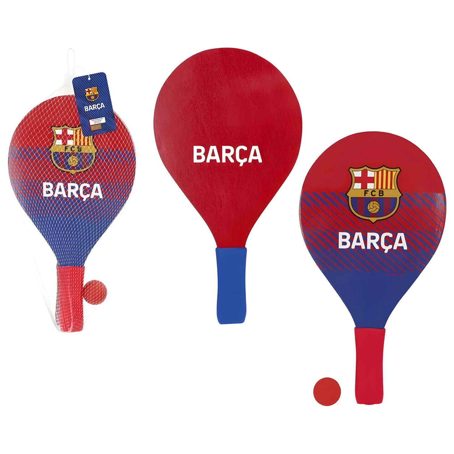 F.C. Barcelona Beach Strand-Tennisschläger-Set Produktfoto